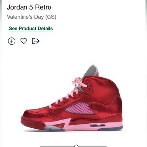 Jordan 5 Retro - Valentine’s Day